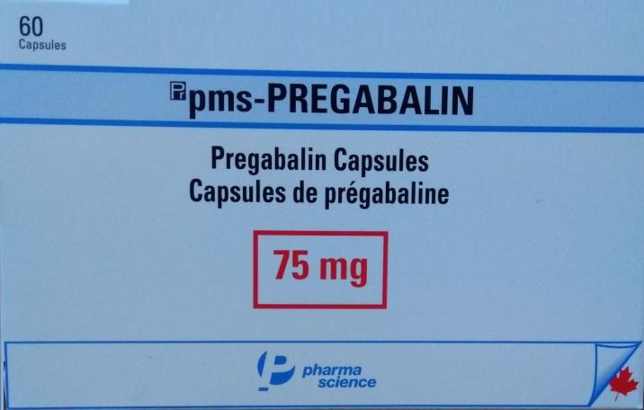 PMS-Pregabalin 75mg